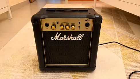 Marshall MG10 10W Guitar Practice Amp — Good Working Condition