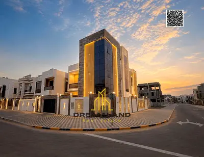 Brand-new corner villa for sale in Al Amerah, Ajman | 5 master bedrooms