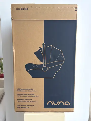 Nuna Infant Car Seat (new in box) - compatible with pipa next base