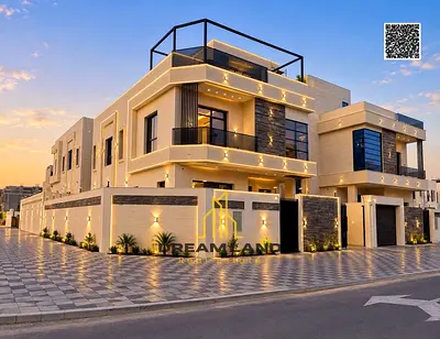 فيلا كورنر فاخرة للبيع بعجمان | طابقان + رووف | موقع استراتيجي مميز | السعر شامل رسوم التسجيل والتمليك | تملك حر لجميع الجنسيات.