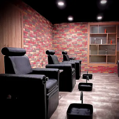 Set of 3 Professional Pedicure Recliner Chairs — Salon Equipment