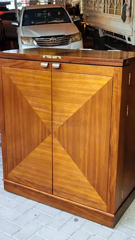 Solid Wood Storage Cabinet / Cupboard - Good Condition