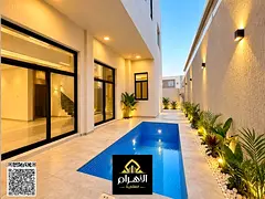 Luxury Villa for Sale in Al Yasmeen – Ajman | 5 Master Bedrooms + Private Pool | Includes Electric