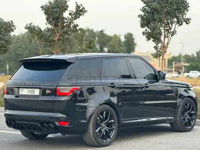 2016 Range Rover Sport SVR GCC Specs