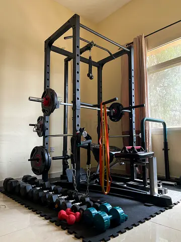 Adidas full body workout squat rack, exercise machine