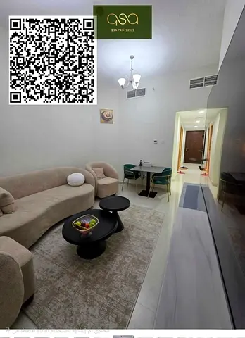 Two Bedroom Living Hall Is Available For Sale In Gulf Tower Emirates City, Ajman!