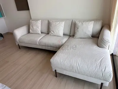 Modren design The Loom Collection Sofa Beige Perfect Condition