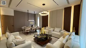 An upscale villa featuring a modern design, spacious interiors, and a practical layout ideal for lar