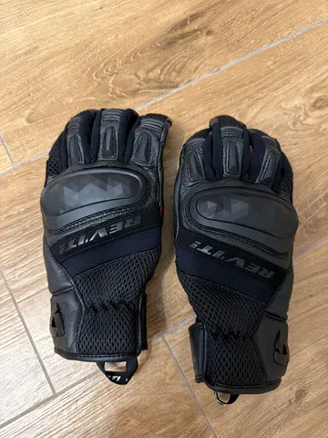 REV'IT! Dirt 4 leather/mesh gloves, size M - like new