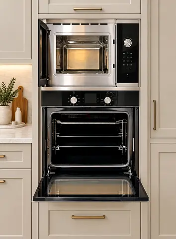 Bosch New Model Built-in 60cm Oven and Microwave Set