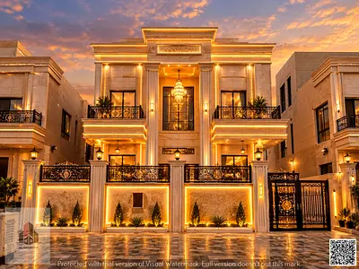 Classic-style villa for sale, including registration fees.
