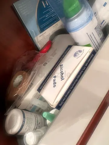 Free Rhinoplasty supplies- saline and tape