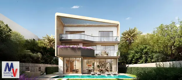 4BR Villa | Knightsbridge MBR City | Private Pool