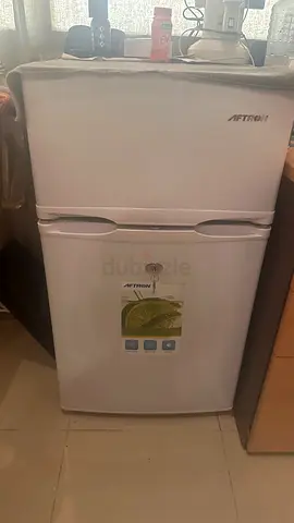 Small two-door countertop refrigerator - good working condition