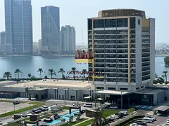 3-bedroom apartment in Al Majaz 1, Sharjah, AED 70,000/year after discount. Master bedroom, maid’s