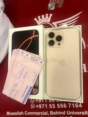 iPhone 16 pro max uae version