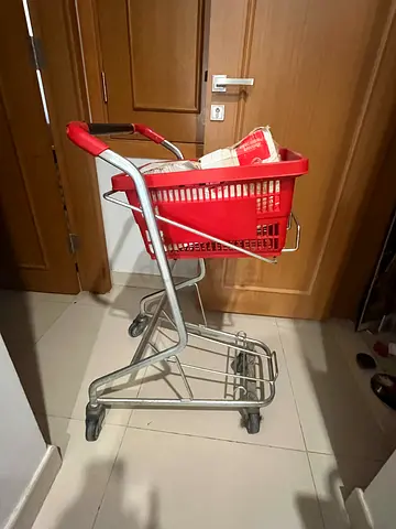 Small size supermarket trolley