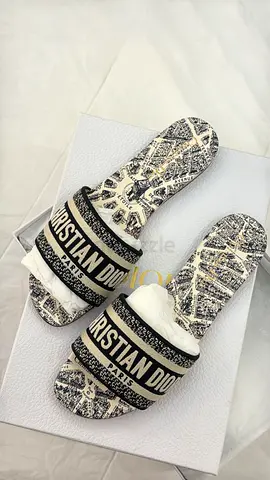 Christian Dior navy blue slide sandals (brand new) in size 37.5
