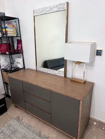 Ebarza Lacquer & Wood Sideboard (63")