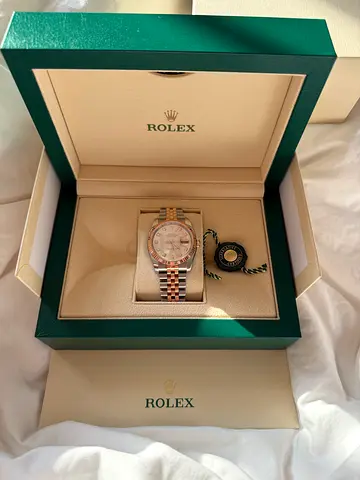 Rolex Datejust pink diamond
