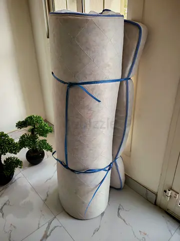 Rolled mattress topper / thin mattress - good used condition