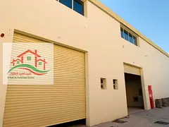 Brand new warehouse and shops with mezzanine for rent in Ajman Al jurf industrial area 2