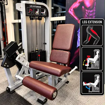 Commercial Leg Extension Machine – Heavy Duty Gym Equipment