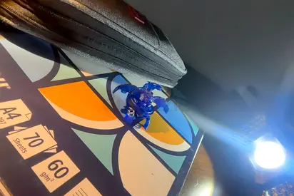 Rare Vintage Bakugan - Aquos Translucent Percival (Blue Clear Plastic)