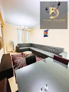For monthly rent: two rooms and a living room with two bathrooms and a balcony in Al Taawun, Sharjah
