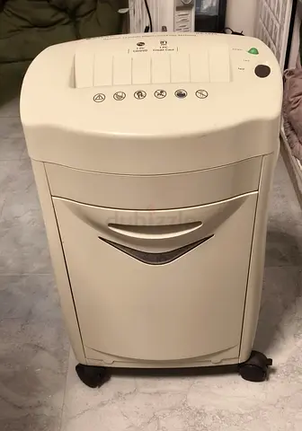 Heavy-duty Office Paper Shredder - Mobile Cross-Cut Shredder