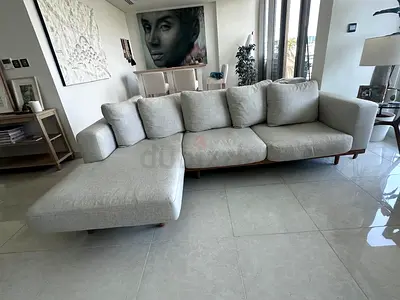 West Elm Newport feather 🪶 filled L Shape Sofa