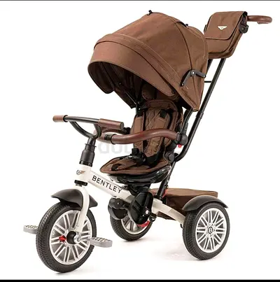 Bentley - 6-in-1 Stroller Trike - White Satin