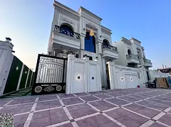 Classic-style villa (3,800 sq. ft.) featuring two floors and a roof terrace; price includes registra