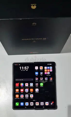 Huawei Mate X6 Foldable Phone with Box - Very less usage. As good as new. Screen unblemished.