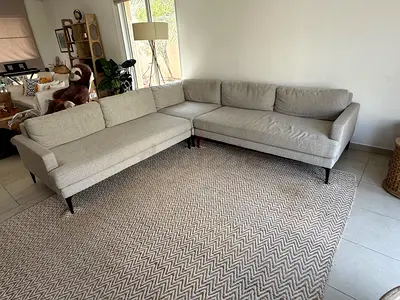 West Elm Corner Sofa