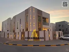 Own a modern two-story villa (ground floor plus first floor) located just 5 minutes from Al Hamidiya