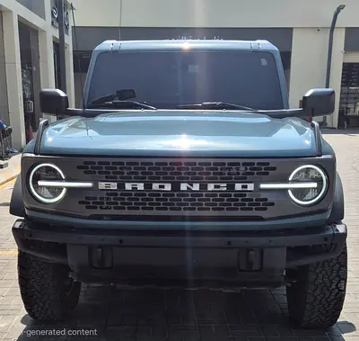 Ford Bronco Black Diamond 2022 American Specs