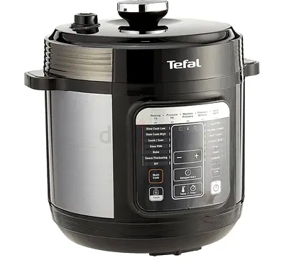 Tefal Home Chef Smart Multicooker & Electric Pressure Cooker 6L (CY601D)