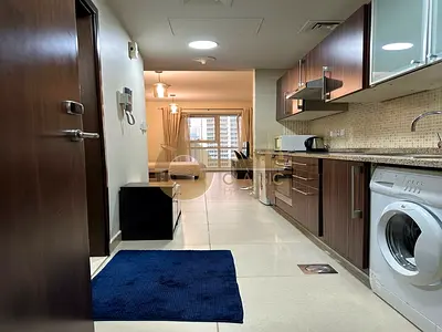 استوديو مفروش | Goldcrest Executive | إطلالة على المارينا والمدينة
