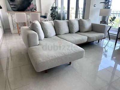 West Elm Newport feather 🪶 filled L Shape Sofa