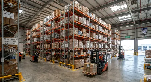GI GRATING MEZZANINE FLOOR AND RACKING