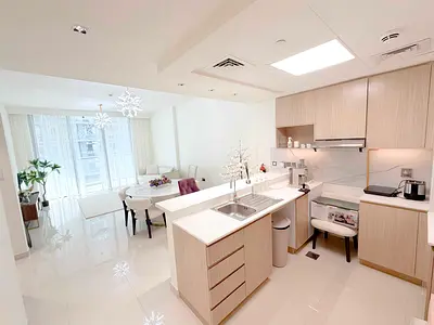 Calm Cosy 1BR | Partial Sea view | Bay Residence