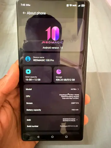 Redmagic 10s pro 512gb