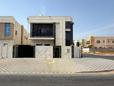 Al Yasmeen, Ajman – Upscale corner villa; price includes all fees | 5 master bedrooms – two floors plus a roof terrace | Prime location close to all a