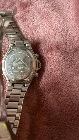 Vintage Quiksilver Aquaborg Watch - Y2K Surf Collectible