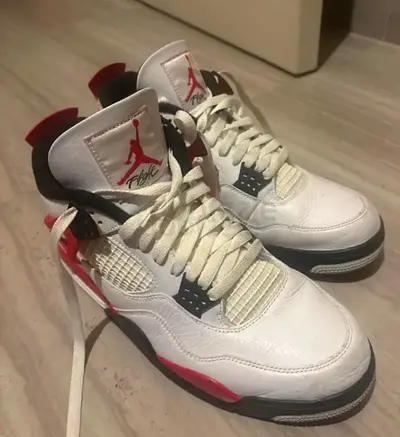 Used Air Jordan sneakers (single pair) - size not specified, good condition