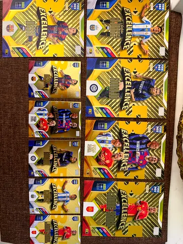 Panini FIFA 365 Excellence Football Collector Cards - Lot