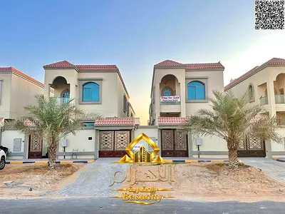 Freehold villa for sale to all nationalities; the price includes electricity, water, and central ai