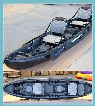 Nereus Pro Bundle Fishing Kayak - 2 Seater with Seats & All accessories.