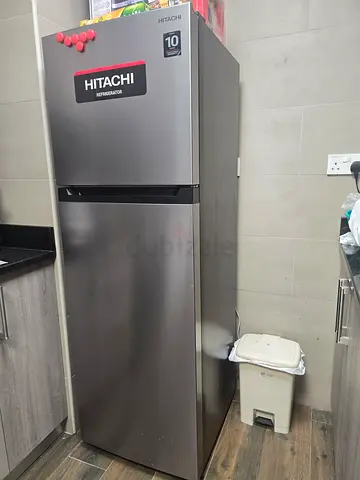 Hitachi double door refrigerator - good condition